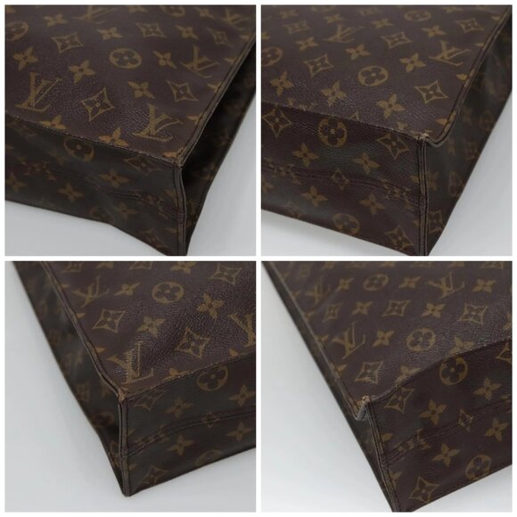 LOUIS VUITTON Monogram Sac Plat Hand Bag - Picture 15 of 15